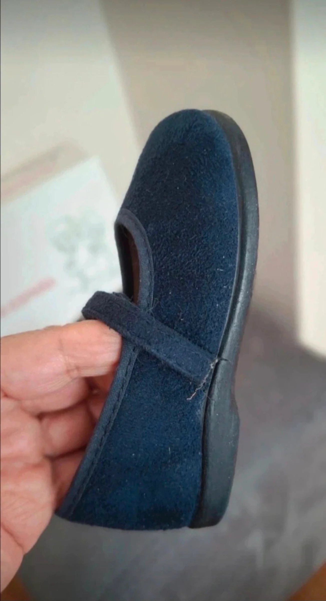 Girls' shoes, Mary Janes, navy blue, size 21 – photo 5